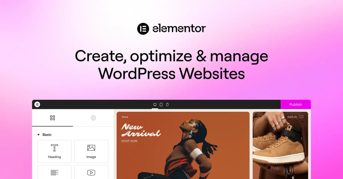 Elementor AI site artwork