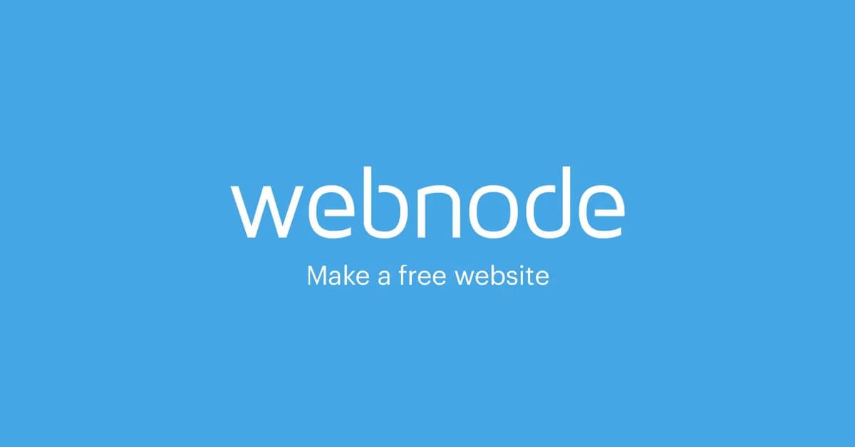 Webnode preview