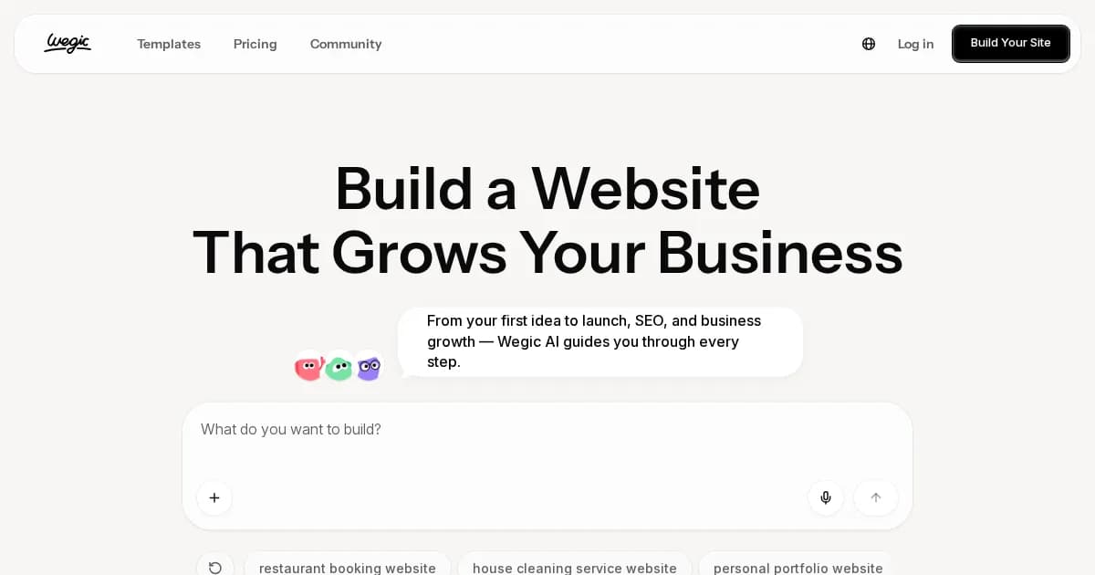 Wegic preview